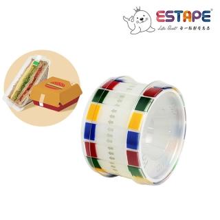 【ESTAPE】易撕貼OPP透明_8色彩組合(4色頭彩)