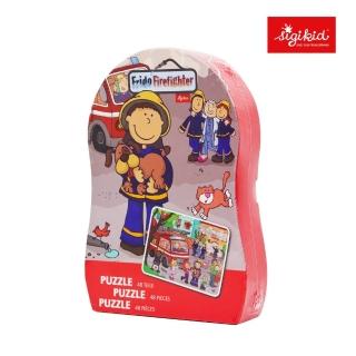 【德國Sigikid】拼圖遊戲-消防隊(親子益智)