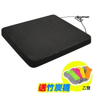 【源之氣】竹炭透氣加厚5公分記憶坐墊 RM-9451(透氣孔/附止滑)