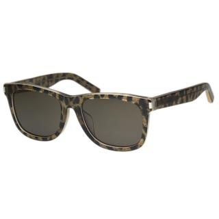 【Saint Laurent Paris】-時尚太陽眼鏡(琥珀色)