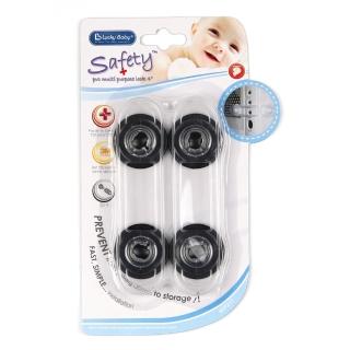【Lucky Baby】多功能安全扣-4吋(4包8入組)
