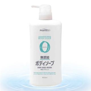 【日本熊野油脂kumano】Pharmaact 無添加沐浴乳-600ml