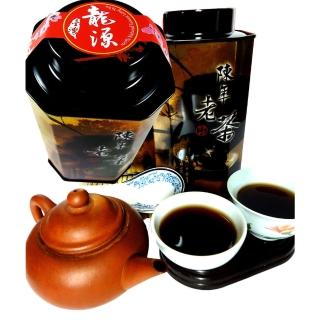 【龍源茶品】凍頂烏龍功夫陳年老茶葉4罐組(150g/罐-共600g/附提袋)
