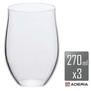 【ADERIA】薄吹精製啤酒杯M(3入組)