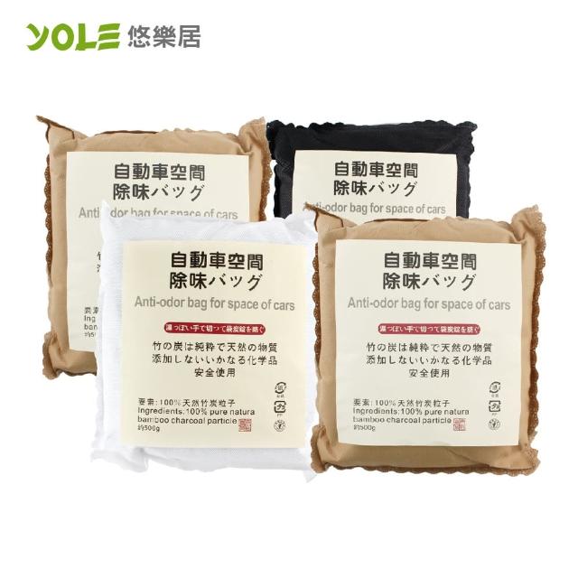 【YOLEmomo 富邦购物网悠樂居】天然大竹炭包500g(4入組)
