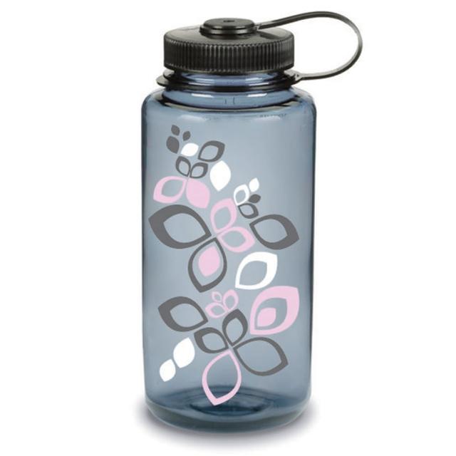 【Nalgene】momo tv購物台寬嘴水壼1000cc(花朵)