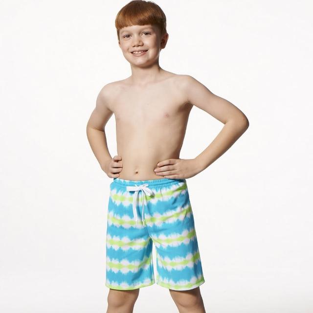 【m0m0電視購物電話SARBIS】MIT彈性兒童海灘泳褲(附泳帽B65501)