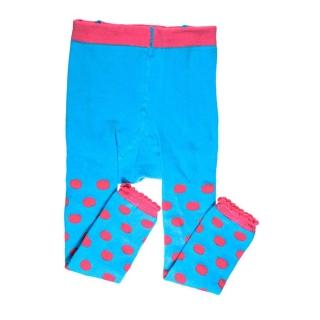 【美國 juDanzy】內搭褲襪_藍色粉點點(954)
