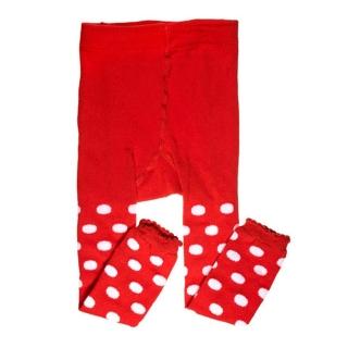 【美國 juDanzy】內搭褲襪_紅白點點(957)