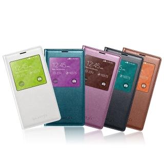 【SAMSUNG】台灣 三星 SAMSUNG S5 S-View 原廠 皮套 保護套(贈保護貼)