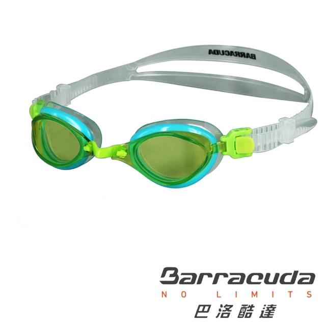 【美國Barracuda巴洛酷達】兒童競技泳鏡-momo購物頻道FENIX JR＃73855(抗UV 舒適 蛙鏡)