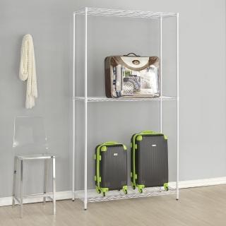 【百變金鋼】60*45*210三層烤漆鐵架(白色)