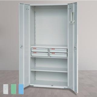 【時尚屋】HDF多用途四抽二層置物櫃 三色可選(RU5-HDF-SC-0011)