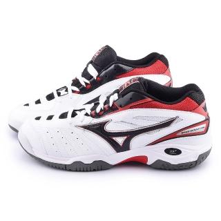 【MIZUNO】男款WAVE SENSATION OC 網球運動鞋(61GB154009-白紅)