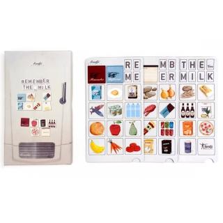 【西班牙Londji】購物清單冰箱磁鐵組(造型磁鐵)