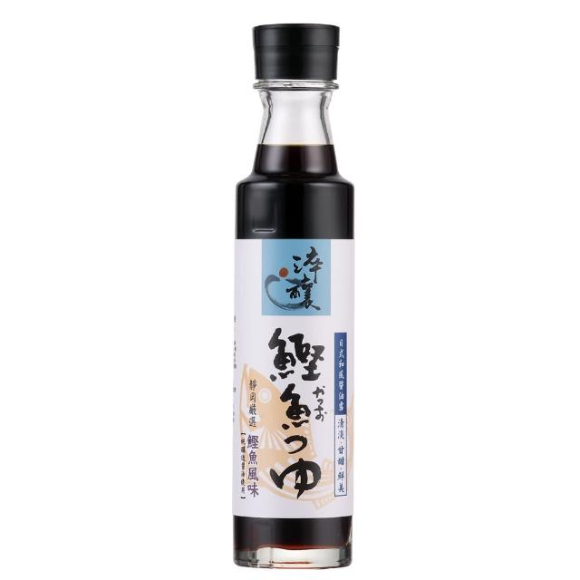 【淬釀】日式和風富邦momo電視購物頻道醬油露-靜岡鰹魚(300ml瓶)