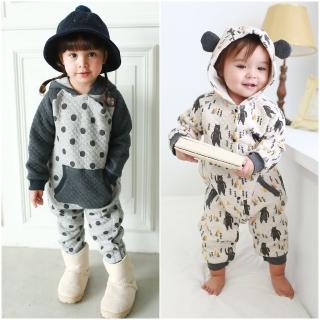 【baby童衣】寶寶連身衣 耳朵造型連身爬服 50807(共3色)