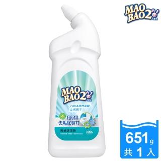 【毛寶兔】毛寶兔超果酸馬桶去垢除臭清潔劑651g(不含鹽酸)