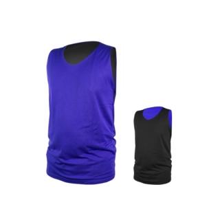 【INSTAR】男女雙面穿籃球背心-台灣製 運動背心 寶藍黑(3111814)