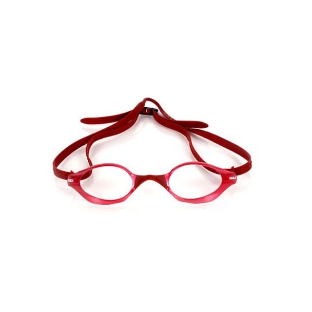 【SABLE】黑貂 光學泳鏡鏡框賣富邦購物臺場-游泳 可搭配RS-1/2/3單顆泳鏡(紅)