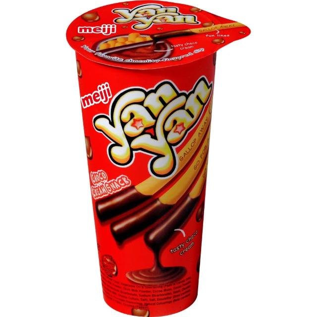 【明治】巧克力洋洋棒餅乾50momo購物 宅配g(明治) 