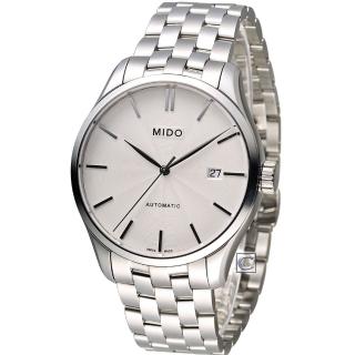 【美度錶 MIDO】Belluna II 80小時動力儲存機械錶(M0244071103100)