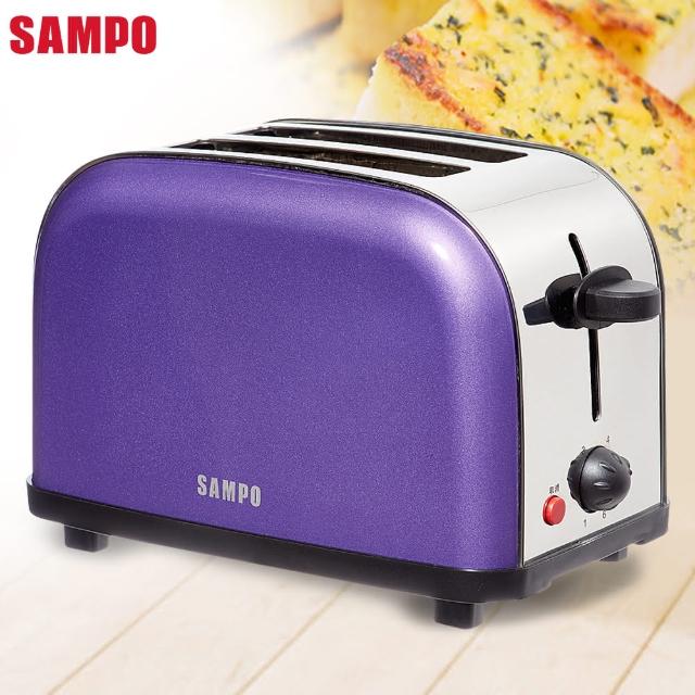 【SAM富邦momo電視購物台電話PO聲寶】炫彩烤麵包機(TR-LF65S)