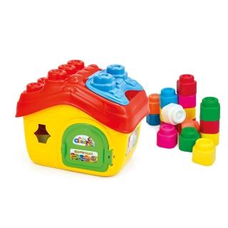 【Clemmy軟質積木】15PCS 房子軟質積木桶