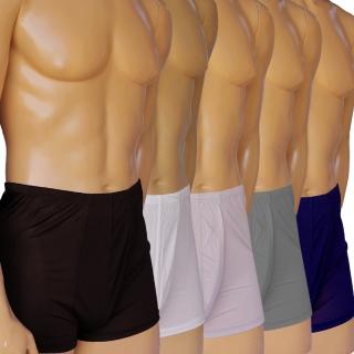 賽凡絲100%蠶絲男四角內褲3件組