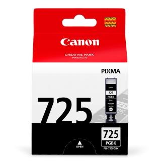 【CANON】PGI-725BK 原廠黑色墨水匣(速達)