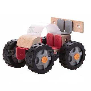 【Classic world 德國經典木玩】DABA 汽車組(28PCS)