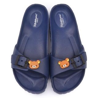 【童鞋城堡】拉拉熊 女款 超輕盈室內外拖(KM26082-藍)