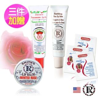 【美國Rosebud】薄玫罐1+草莓條1+野玫條1(贈足浴水3包)