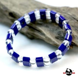 【HEMAKING】青金石白水晶手鍊(13x6mm)