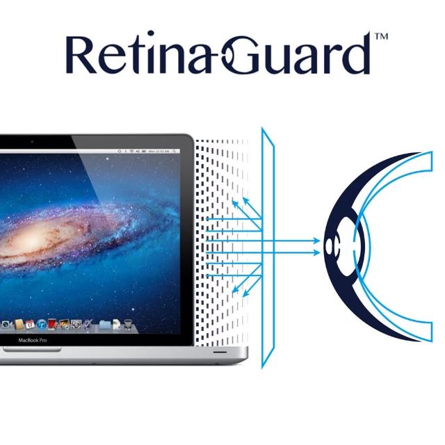 【RetinaGuard 視網盾】Macbook Pro 15吋 防藍光保護膜(適用 2008 - 20momo 購物 信用卡12.06 機型)