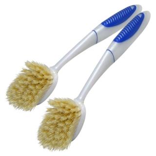 【JoyLife】天然蘆薈魔術去油碗盤刷-2入