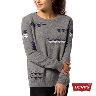 【Levis】女款圓領針織毛衣
