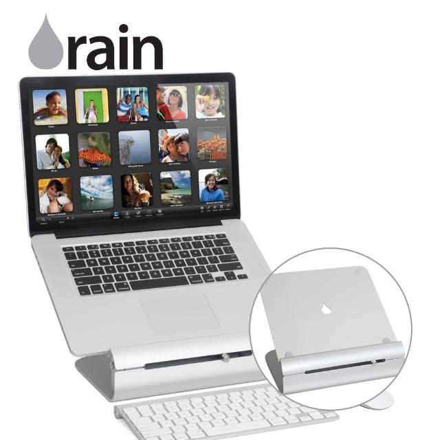 【Rain Designmomo電視購物台】iLevel MacBook 可調式鋁質筆電立架