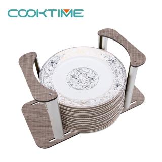 【COOKTIME】可調式廚房疊盤架