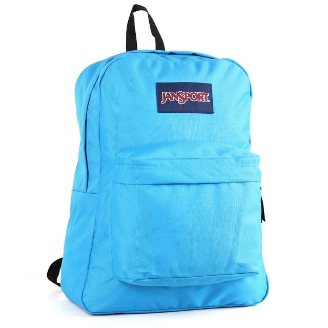 【開箱心得分享】MOMO購物網【JanSport】校園背包-SUPER BREAK(土耳其藍)心得富邦科技