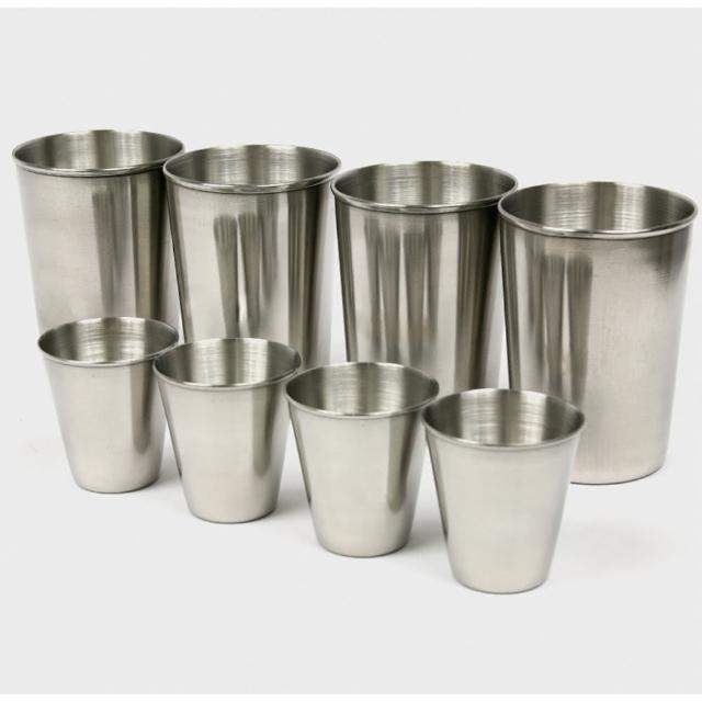 【好物推薦】MOMO購物網【迪伯特DIBOTE】攜帶式不鏽鋼杯 環保杯 8入組(小杯+大杯)效果如何momo旅遊台