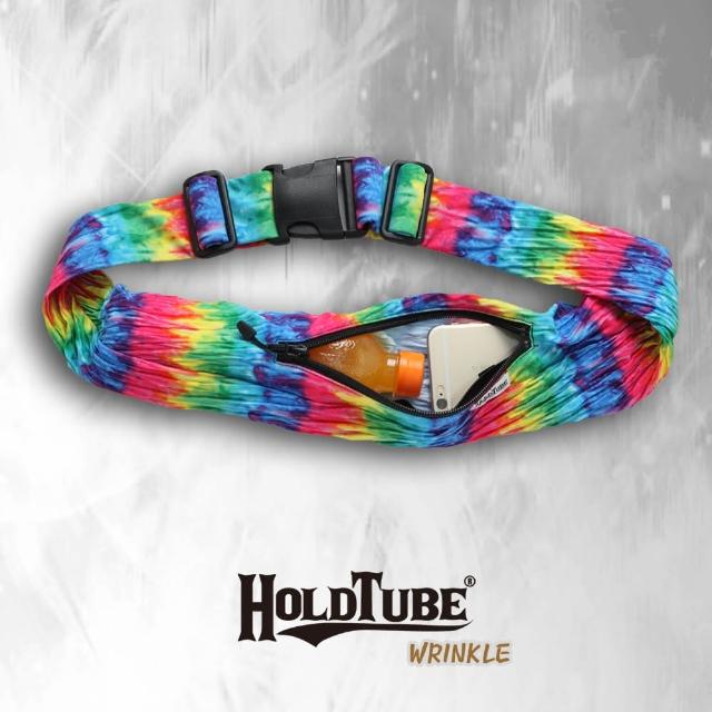 【好物推薦】MOMO購物網【HOLDTUBE】運動腰帶-單口皺褶袋(艷彩滾輪)評價怎樣富邦購物 momo