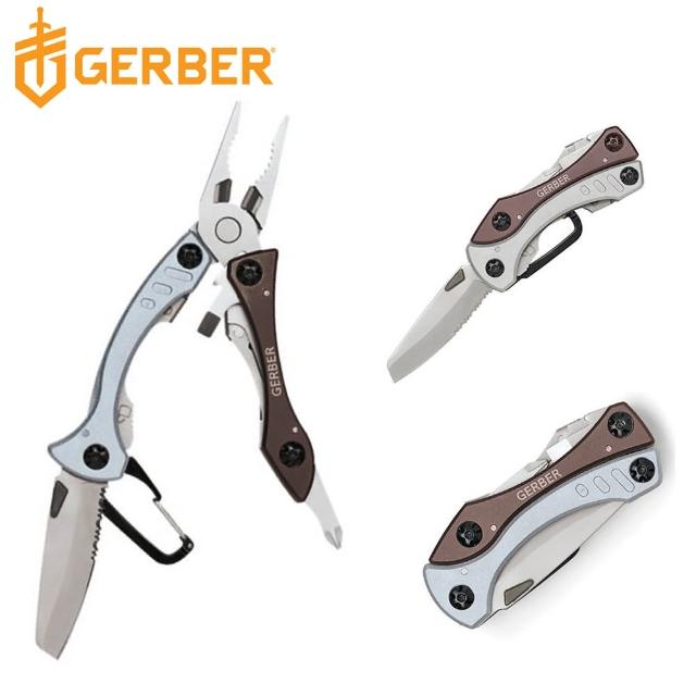 【Gerber】Crucial Tool 口袋多momo購物折價卷功能工具鉗(咖啡30-000016 / 31-000014)