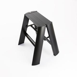 【長谷川Hasegawa設計好梯Lucano設計傢俱梯】1階24cm黑色(ML系列ML-1BK)