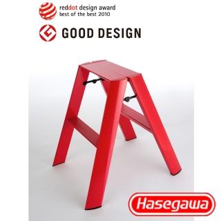 【長谷川Hasegawa設計好梯Lucano設計傢俱梯】2階56cm紅色(ML系列ML-2RD)