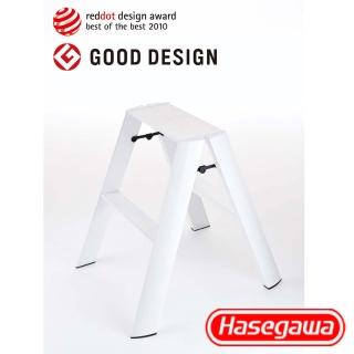 【長谷川Hasegawa設計好梯Lucano設計傢俱梯】2階56cm白色(ML系列ML-2WH)