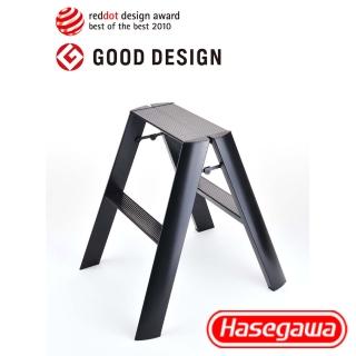 【長谷川Hasegawa設計好梯Lucano設計傢俱梯】2階56cm黑色(ML系列ML-2BK)