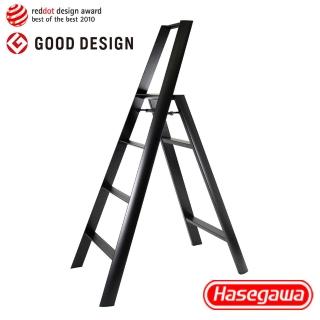 【長谷川Hasegawa設計好梯Lucano設計傢俱梯】4階108cm黑色(ML系列ML-4BK)