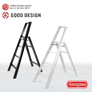 【長谷川Hasegawa設計好梯Lucano設計傢俱梯】4階108cm白色(ML系列ML-4WH)