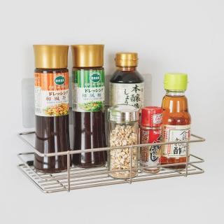 【樂活主義】新魔力霧面無痕貼系列-不鏽鋼洗衣粉架(-搶購)